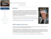 Tablet Screenshot of drummondagency.com.au